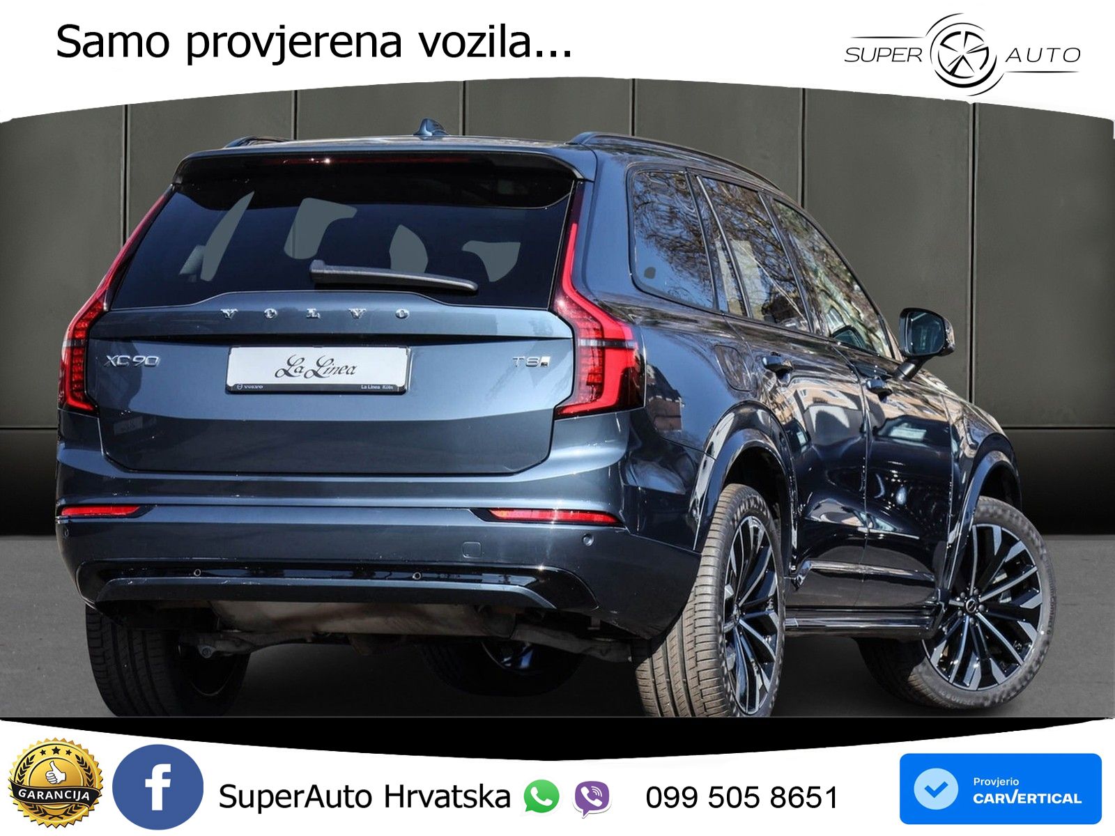 Volvo XC90 2.0 T8 AWD Automatic ZRAČNI+ACC+GR SJED+KAM+PANO
