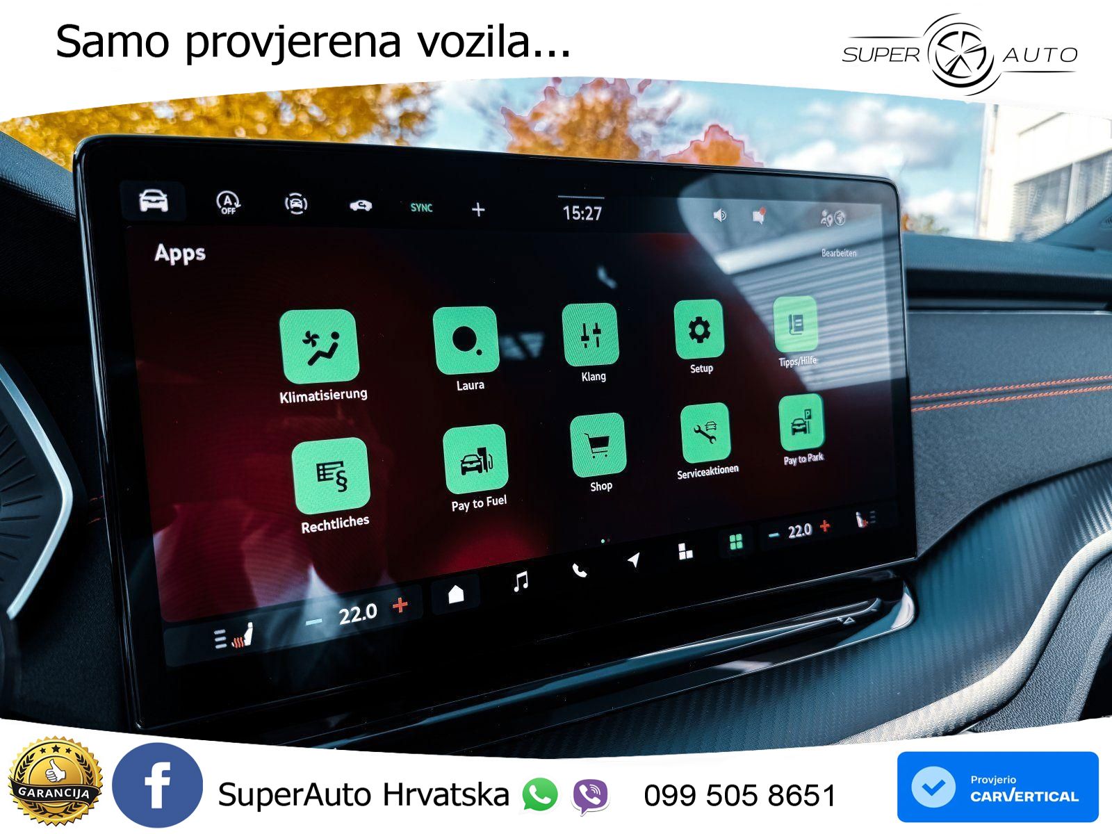 Škoda Octavia Combi RS 2.0 TSI (265 KS) DSG MATRIX+GR SJED+KAM