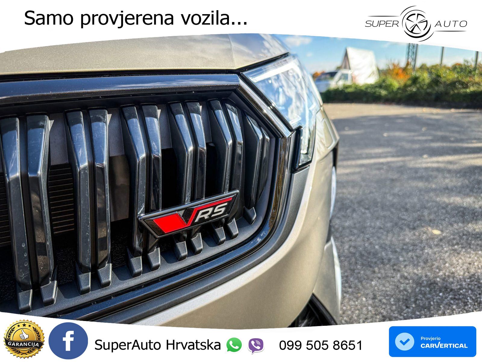 Škoda Octavia Combi RS 2.0 TSI (265 KS) DSG MATRIX+GR SJED+KAM