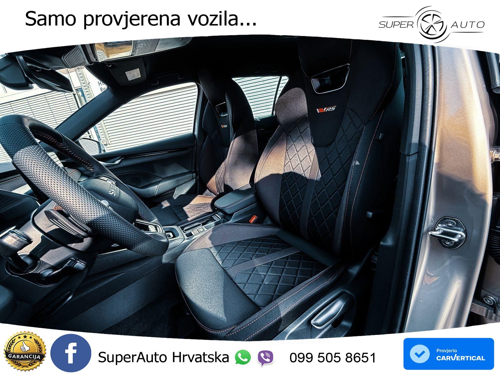 Škoda Octavia Combi RS 2.0 TSI (265 KS) DSG MATRIX+GR SJED+KAM