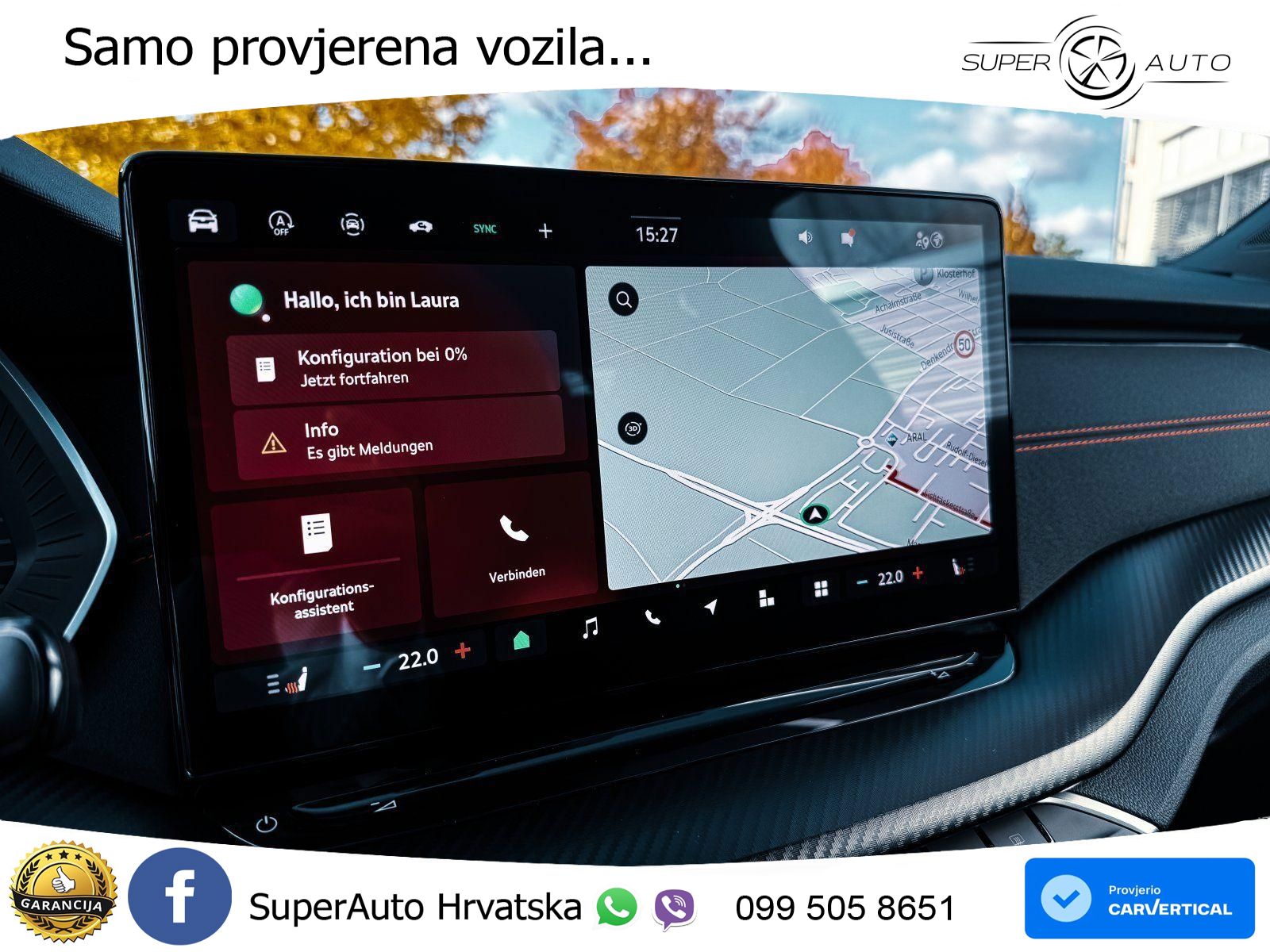 Škoda Octavia Combi RS 2.0 TSI (265 KS) DSG MATRIX+GR SJED+KAM