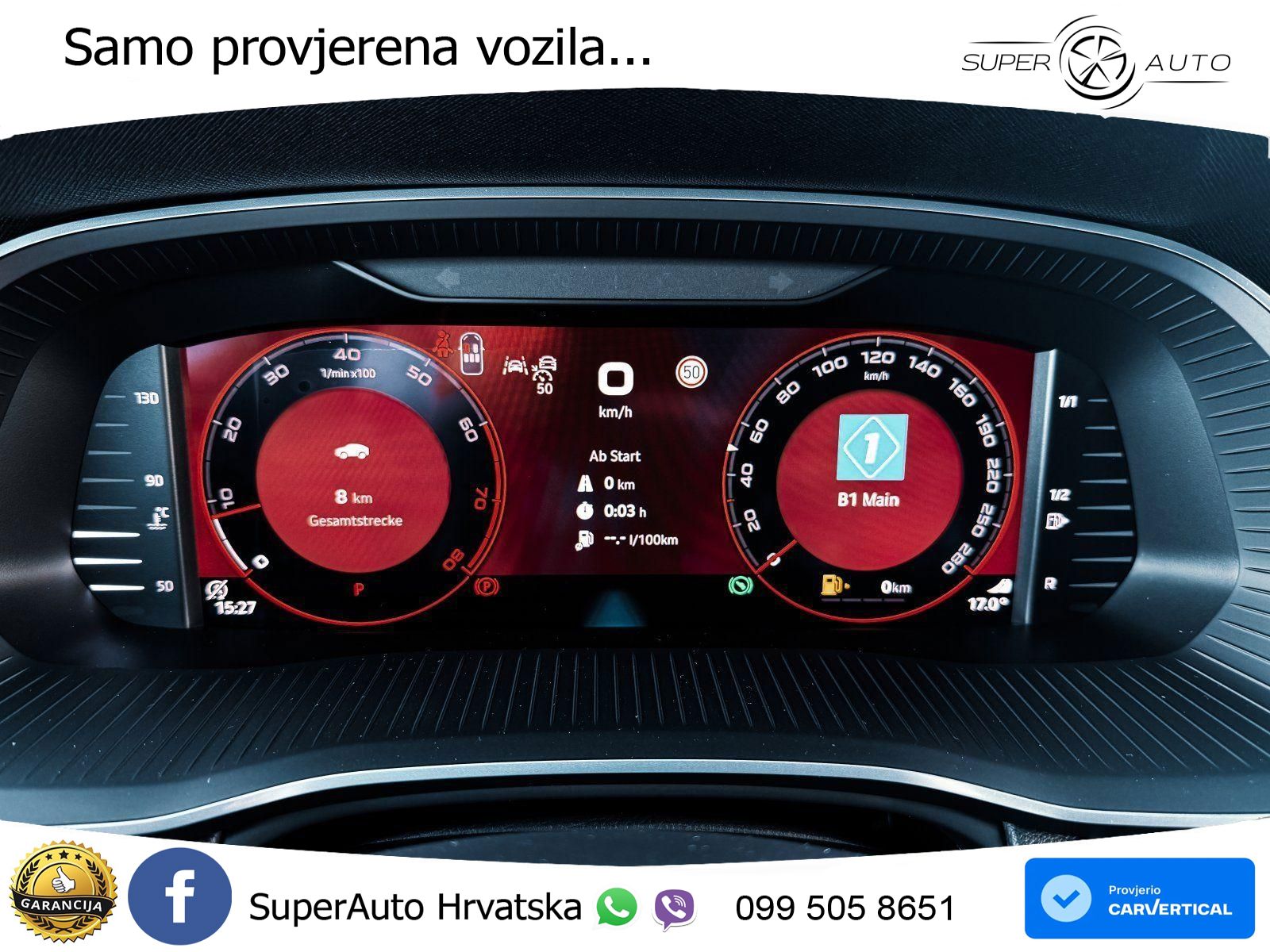Škoda Octavia Combi RS 2.0 TSI (265 KS) DSG MATRIX+GR SJED+KAM