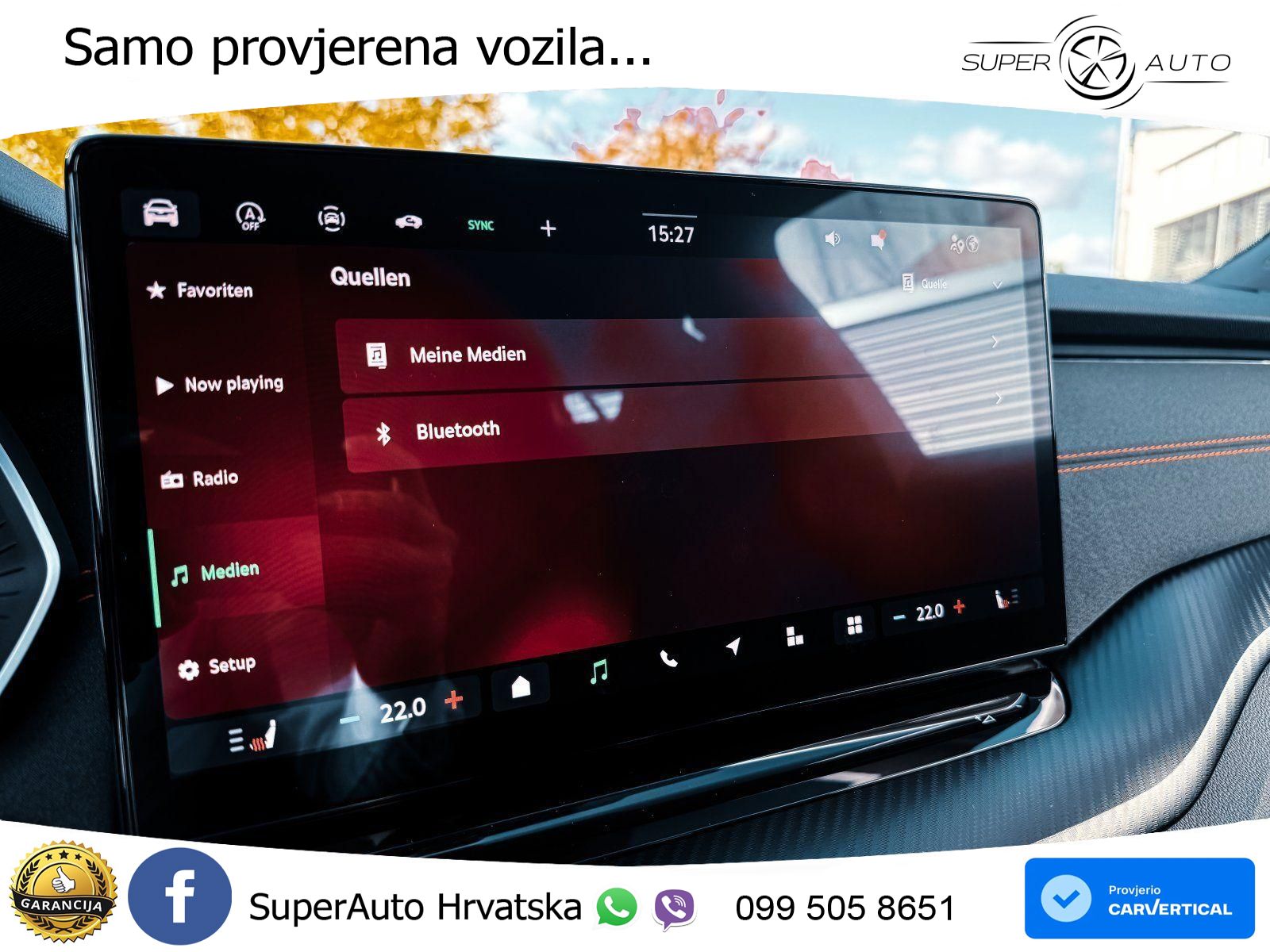 Škoda Octavia Combi RS 2.0 TSI (265 KS) DSG MATRIX+GR SJED+KAM