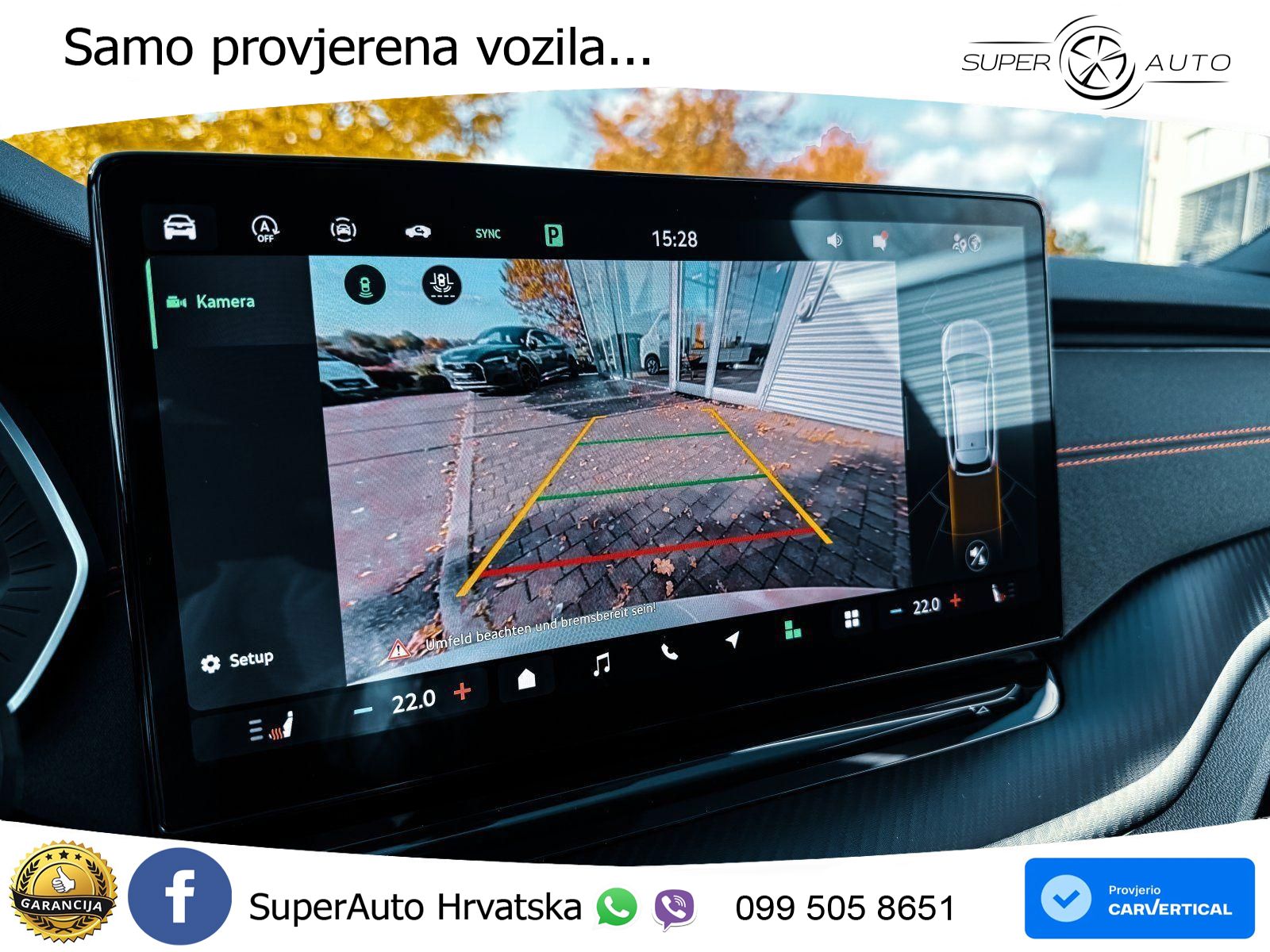 Škoda Octavia Combi RS 2.0 TSI (265 KS) DSG MATRIX+GR SJED+KAM