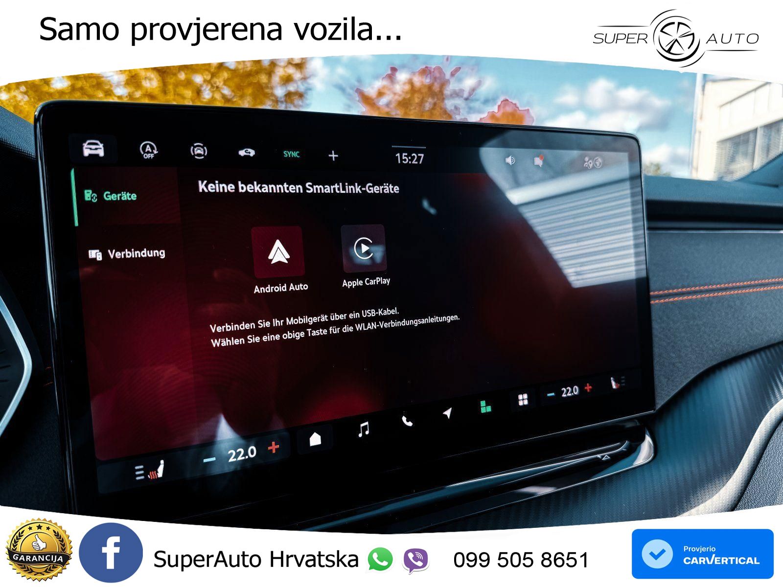 Škoda Octavia Combi RS 2.0 TSI (265 KS) DSG MATRIX+GR SJED+KAM
