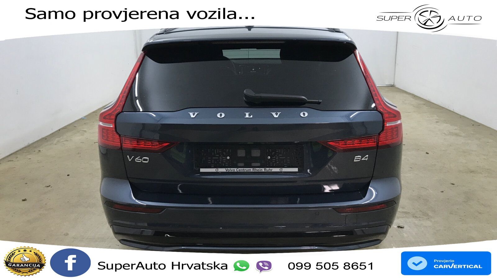 Volvo V60 2.0 B4 Benzin DCT LED+GR SJED+ACC