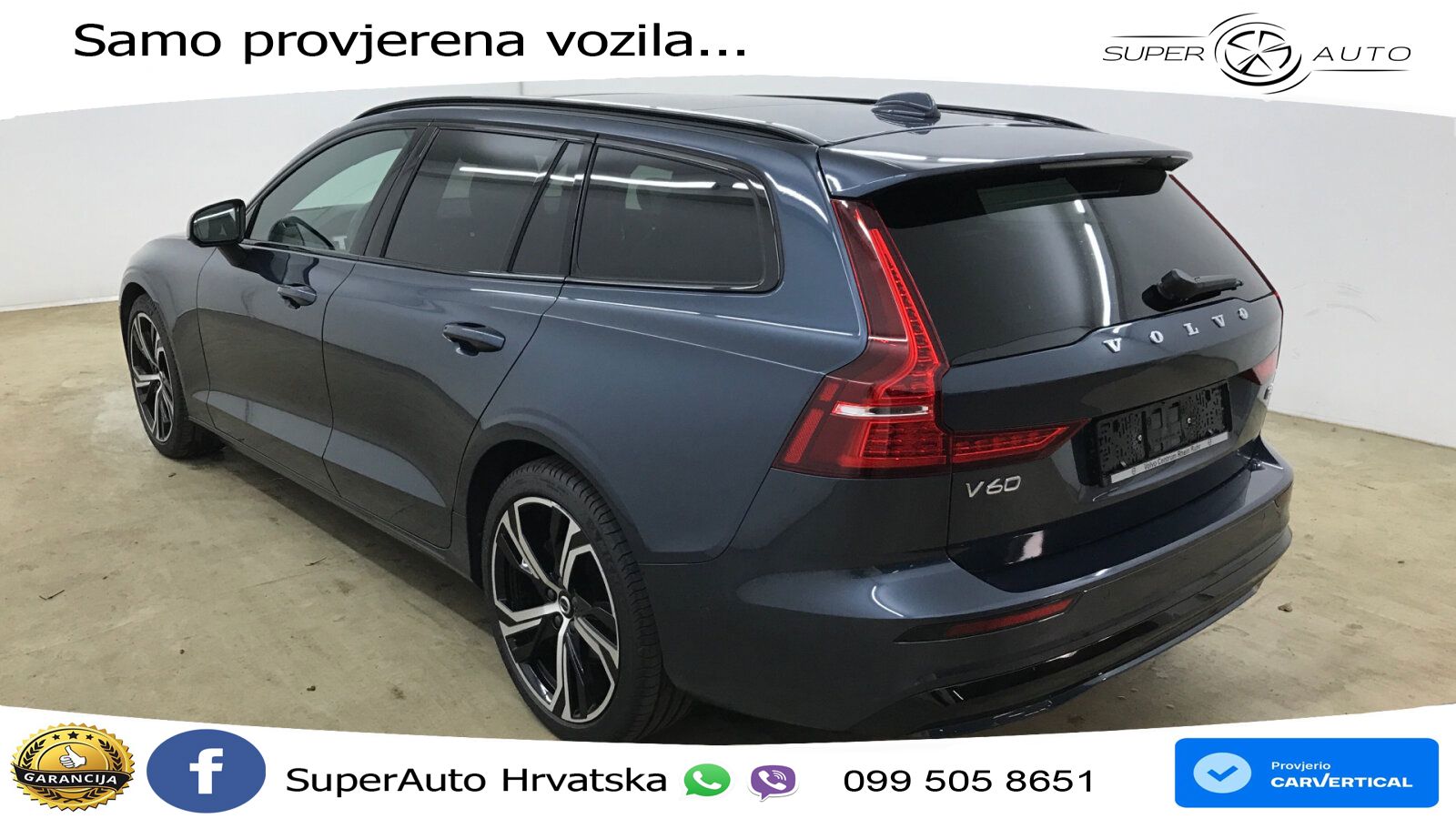 Volvo V60 2.0 B4 Benzin DCT LED+GR SJED+ACC