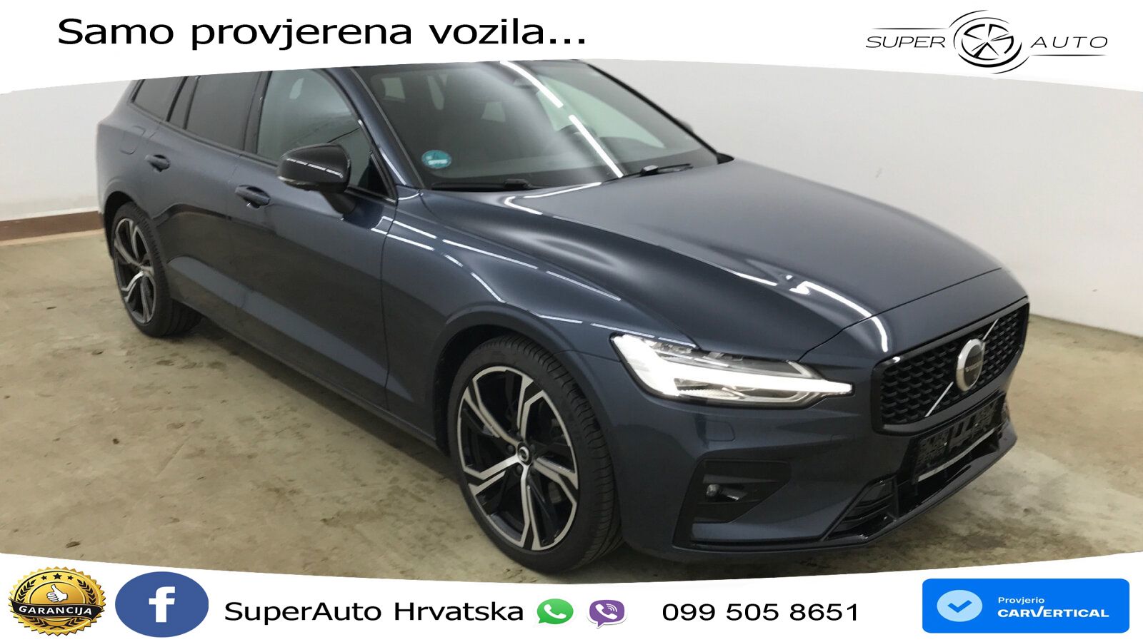 Volvo V60 2.0 B4 Benzin DCT LED+GR SJED+ACC