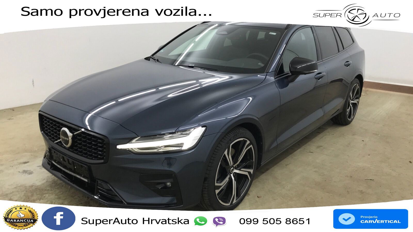 Volvo V60 2.0 B4 Benzin DCT LED+GR SJED+ACC