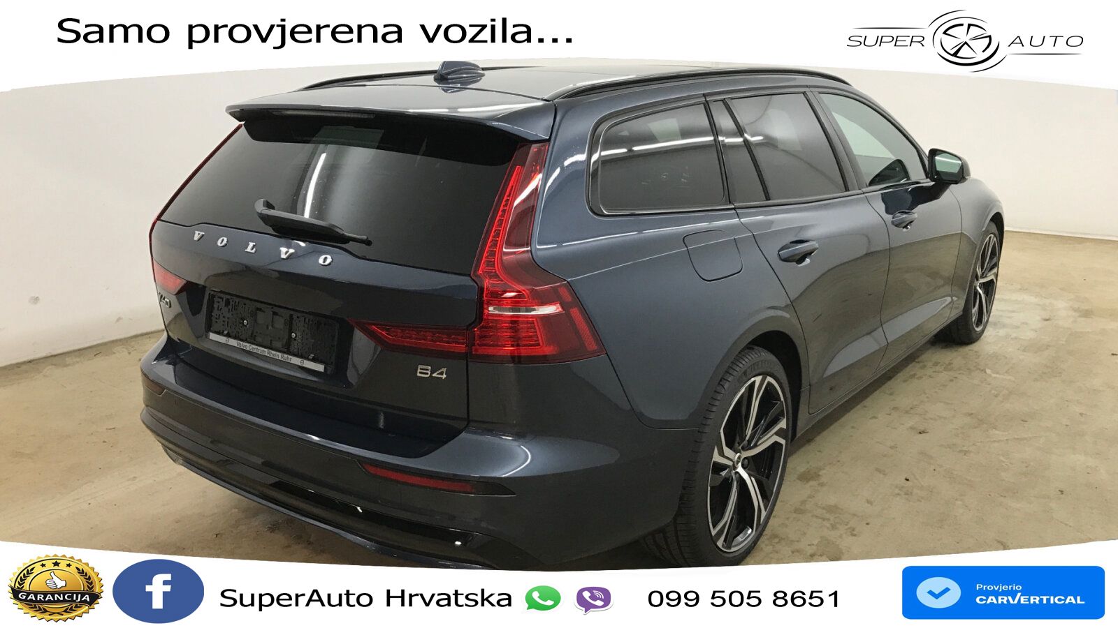 Volvo V60 2.0 B4 Benzin DCT LED+GR SJED+ACC