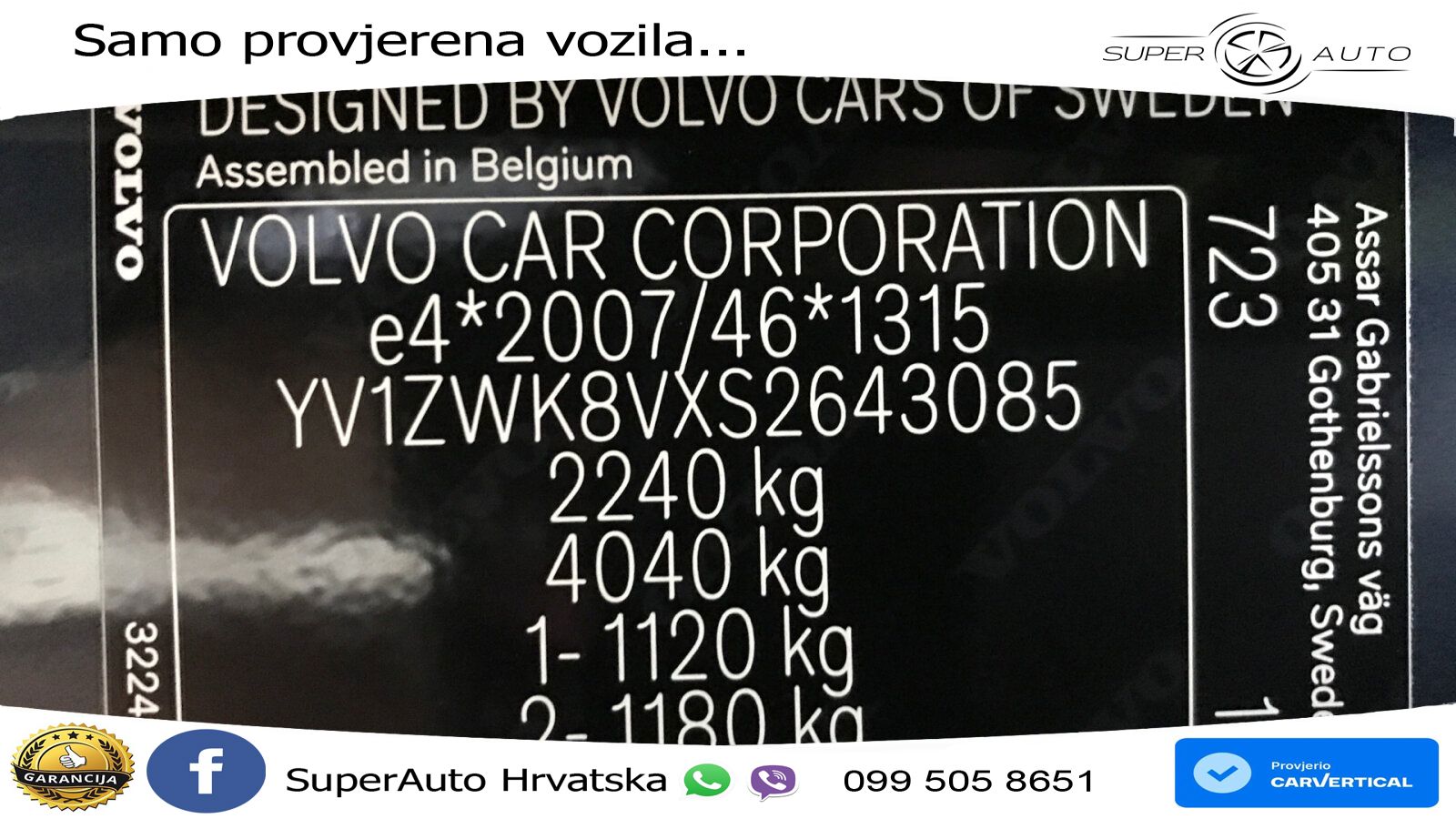 Volvo V60 2.0 B4 Benzin DCT LED+GR SJED+ACC