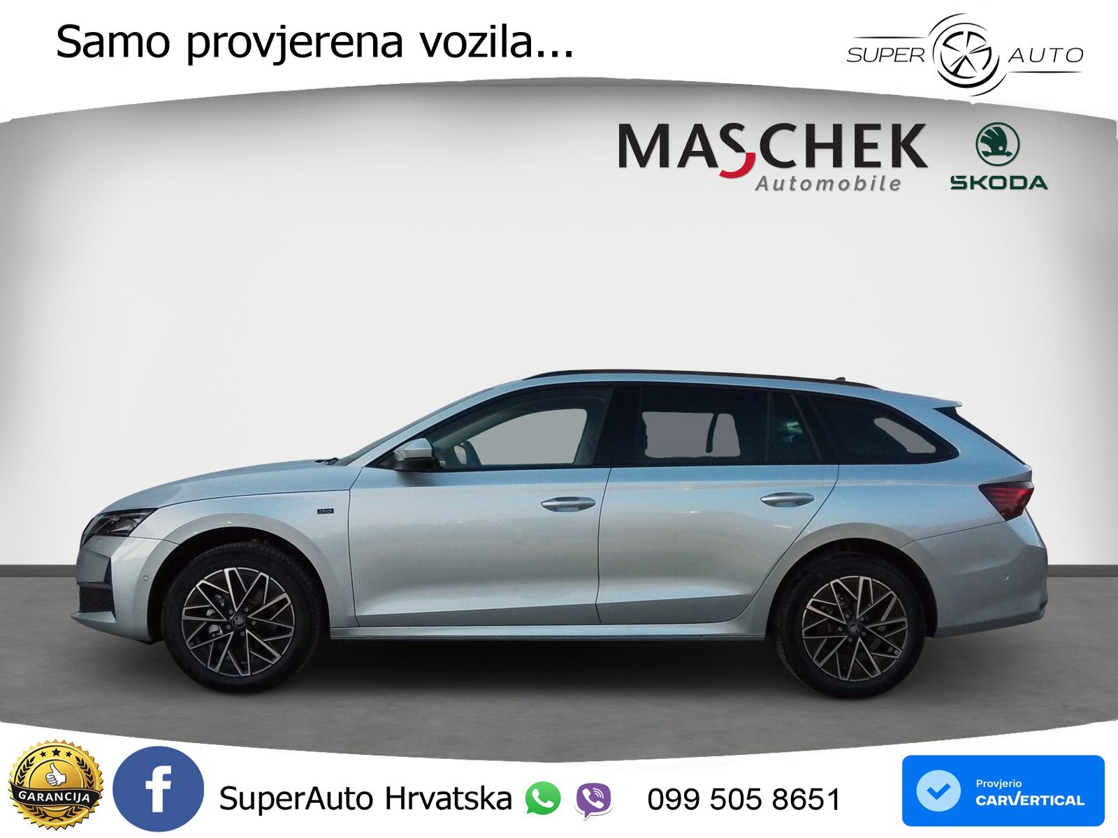 Škoda Octavia Combi 2.0 TDI (150 KS) DSG LED+GR SJED+ACC