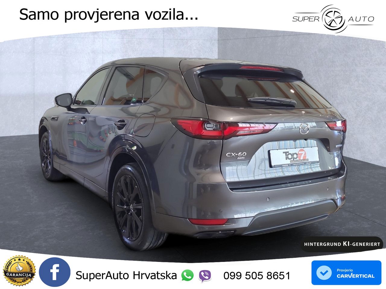 Mazda CX-60 2.5 e-Skyactiv (328 KS) AWD Automatic MATRIX+GR SJED+KAM