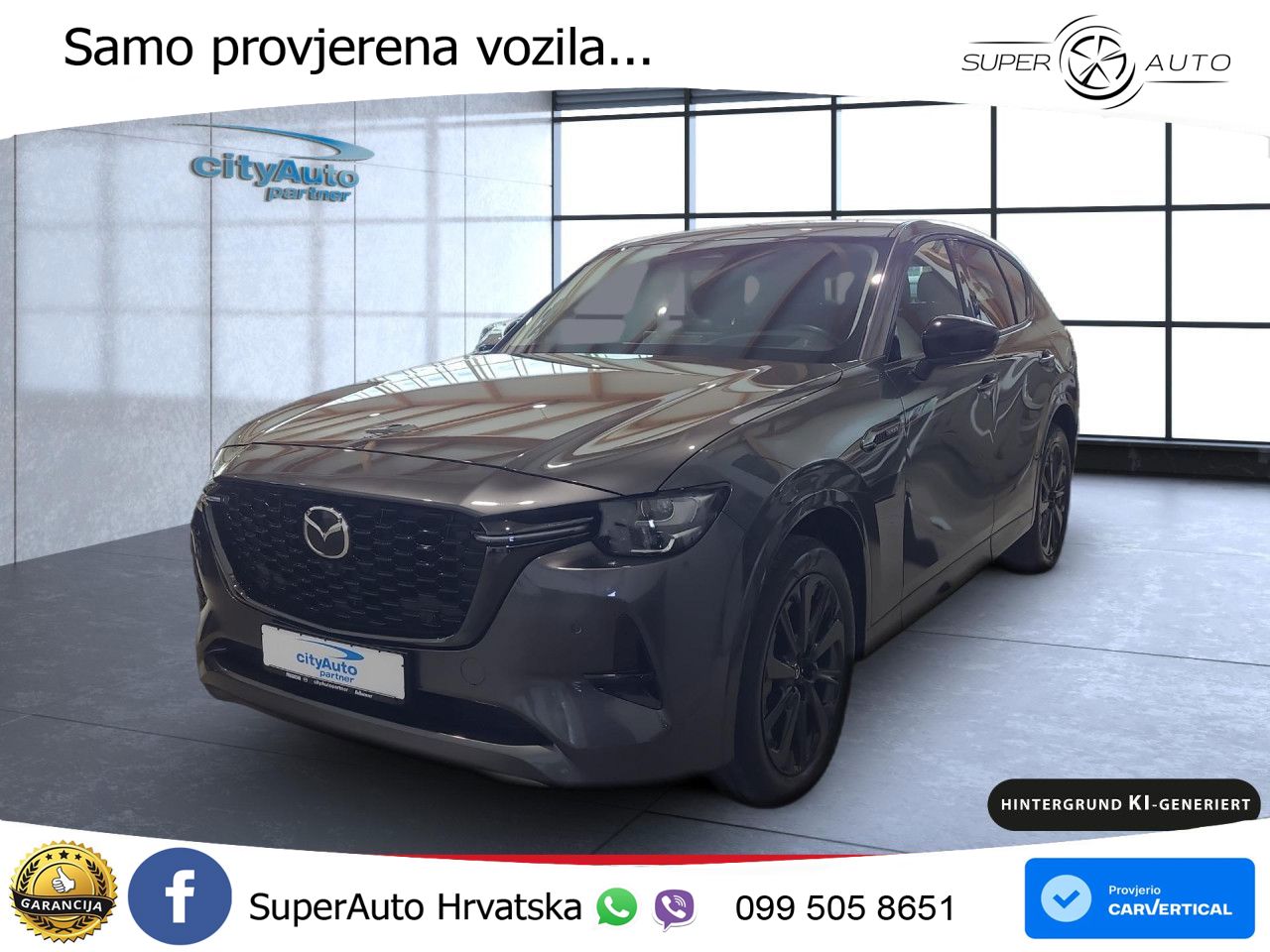 Mazda CX-60 2.5 e-Skyactiv (328 KS) AWD Automatic MATRIX+GR SJED+KAM