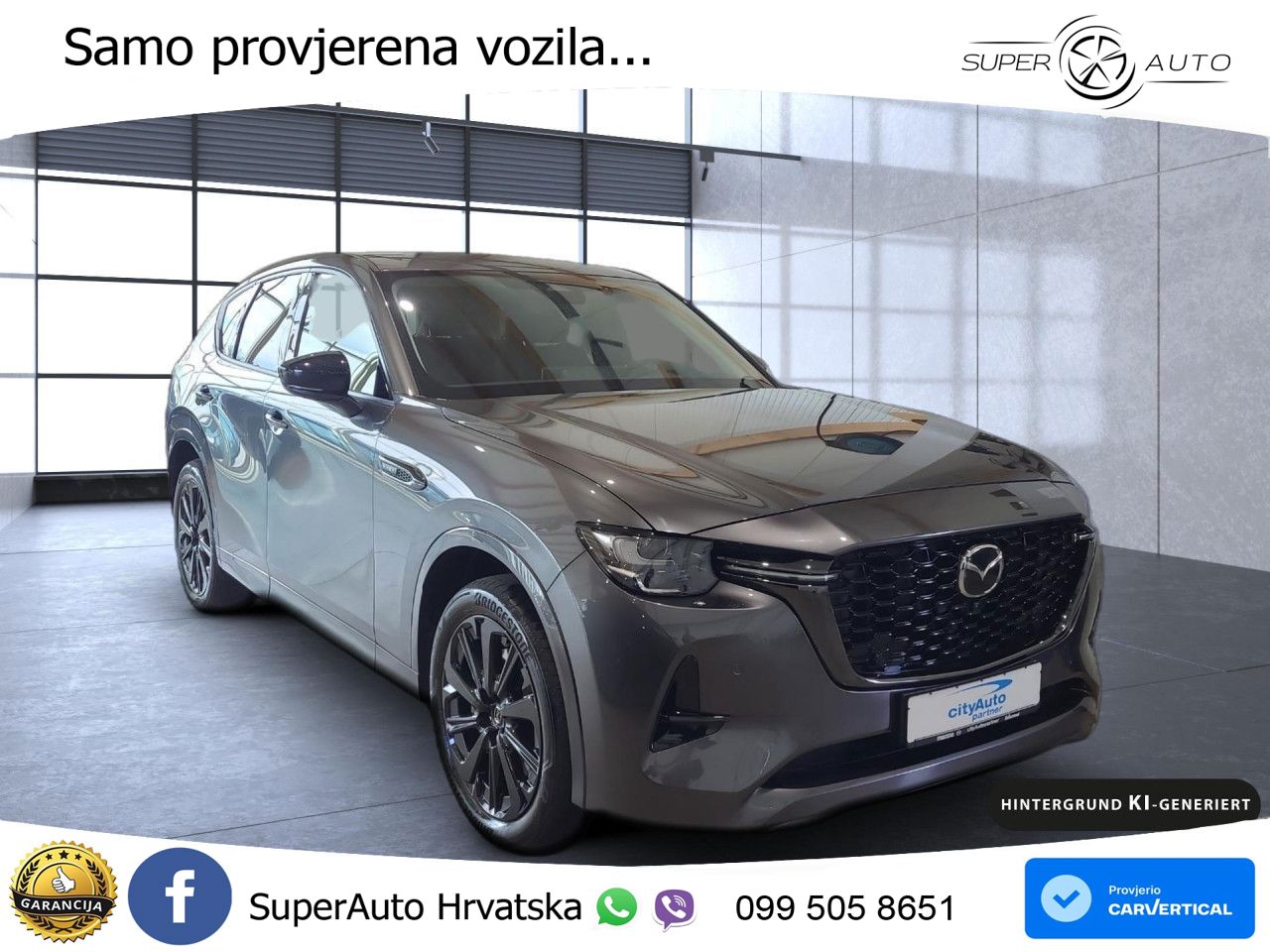 Mazda CX-60 2.5 e-Skyactiv (328 KS) AWD Automatic MATRIX+GR SJED+KAM