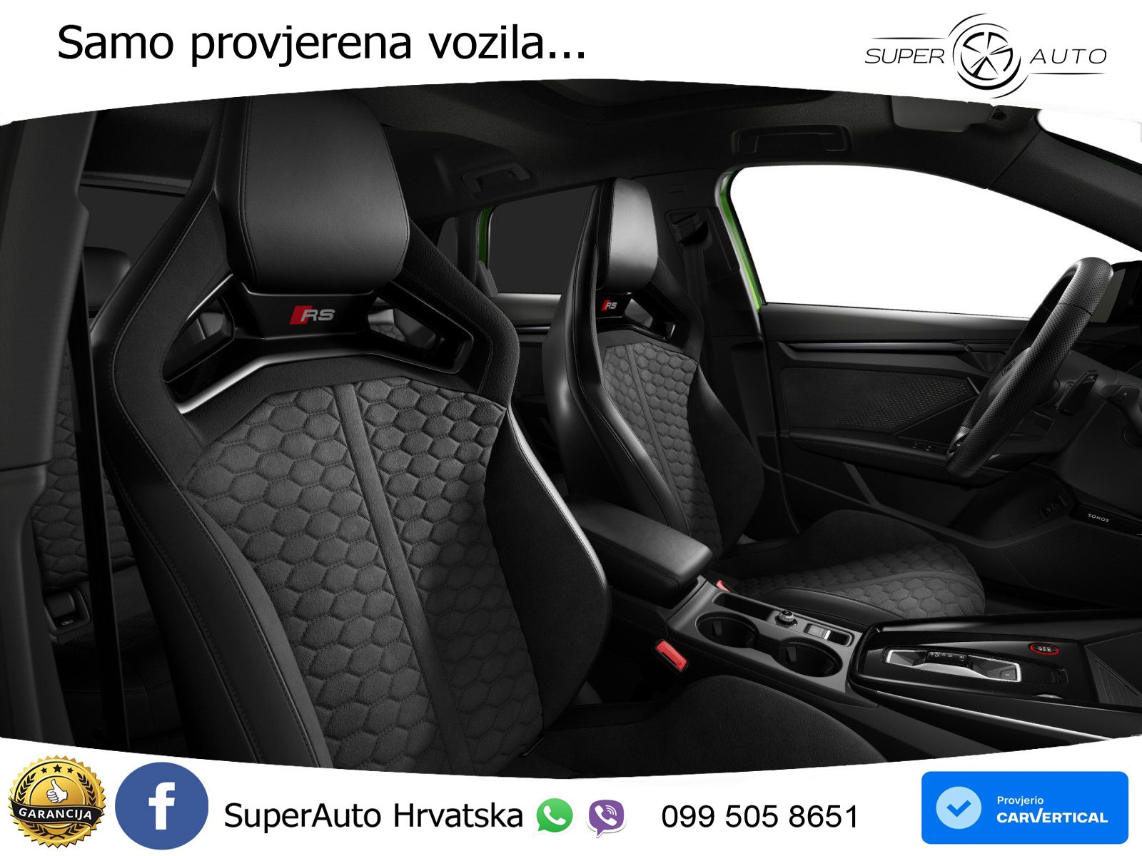 Audi RS3 Sedan 2.5 TFSI (400 KS) quattro S tronic MATRIX+GR SJED+KAM