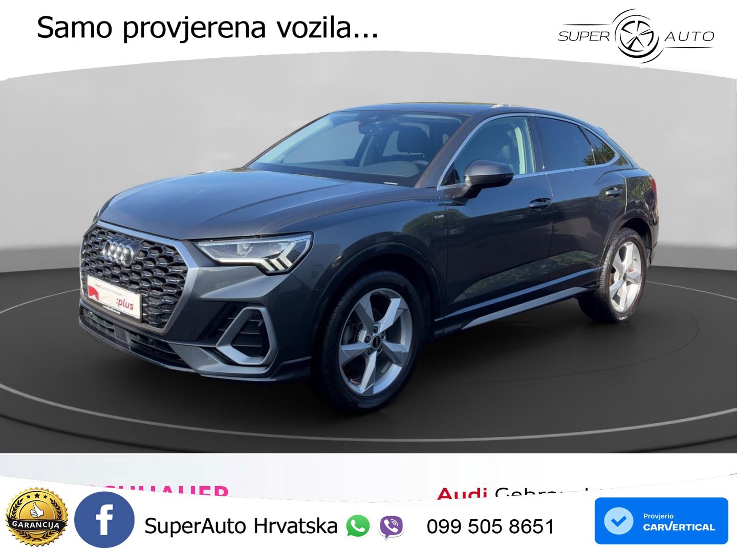 Audi Q3 II Sportback 35 TFSI (150 KS) S tronic S line