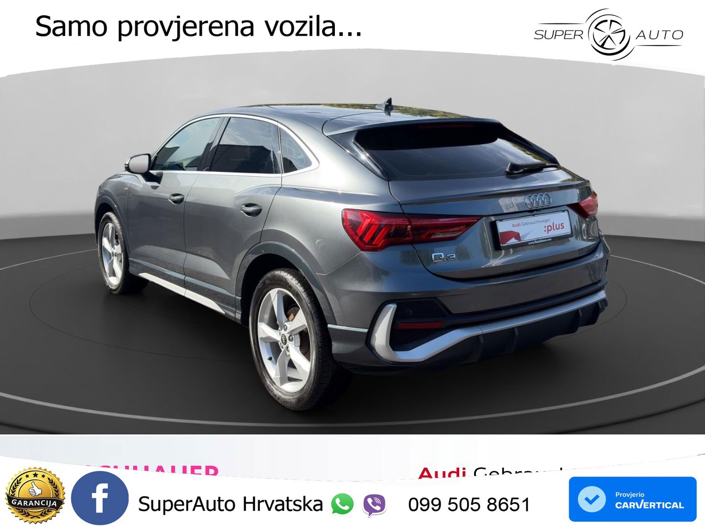 Audi Q3 II Sportback 35 TFSI (150 KS) S tronic S line