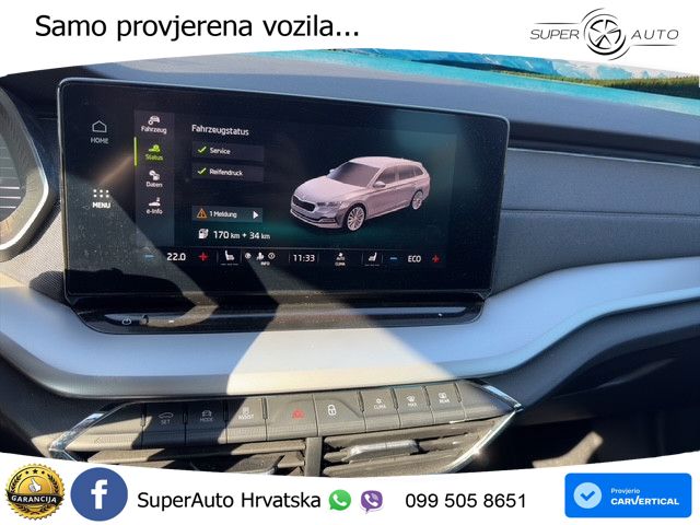 Škoda Octavia Combi iV 1.4 TSI (204 KS) DSG LED+GR SJED+ACC