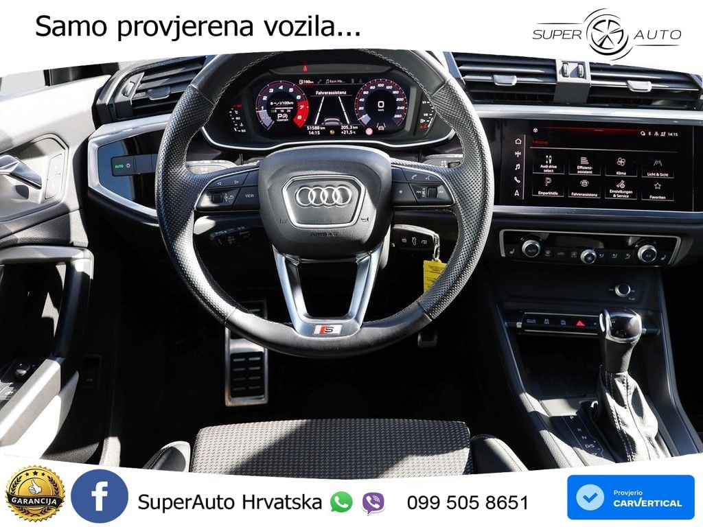 Audi Q3 Sportback 35 TFSI (150 KS) S tronic S line LED+GR SJED+ACC
