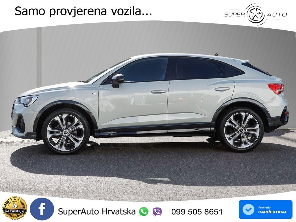 Audi Q3 Sportback 35 TFSI (150 KS) S tronic S line LED+GR SJED+ACC