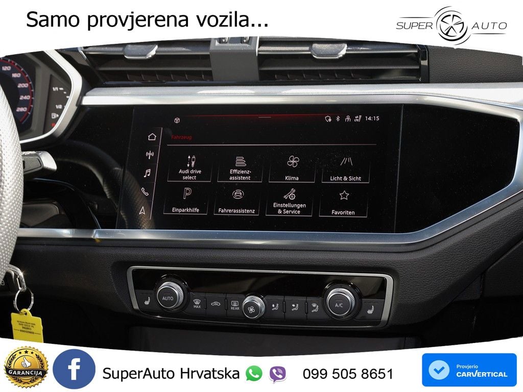 Audi Q3 Sportback 35 TFSI (150 KS) S tronic S line LED+GR SJED+ACC