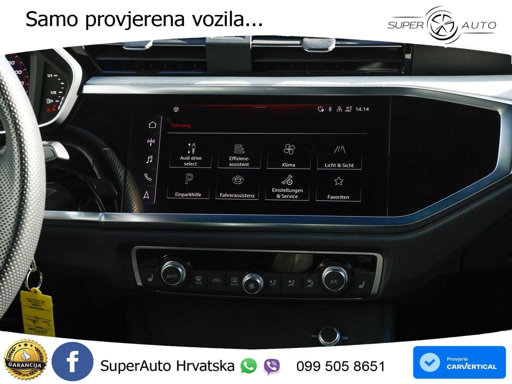 Audi Q3 Sportback 35 TFSI (150 KS) S tronic S line LED+GR SJED+ACC