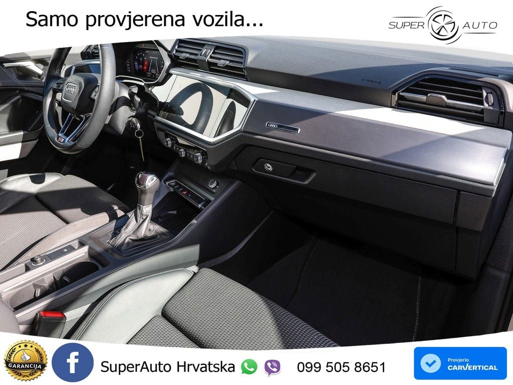 Audi Q3 Sportback 35 TFSI (150 KS) S tronic S line LED+GR SJED+ACC