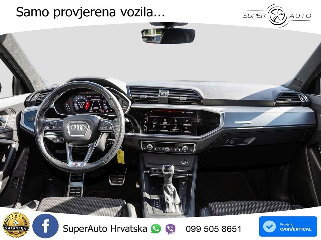 Audi Q3 Sportback 35 TFSI (150 KS) S tronic S line LED+GR SJED+ACC