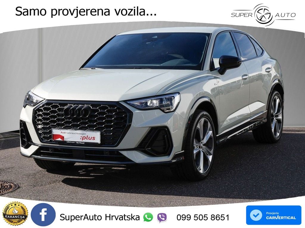 Audi Q3 Sportback 35 TFSI (150 KS) S tronic S line LED+GR SJED+ACC
