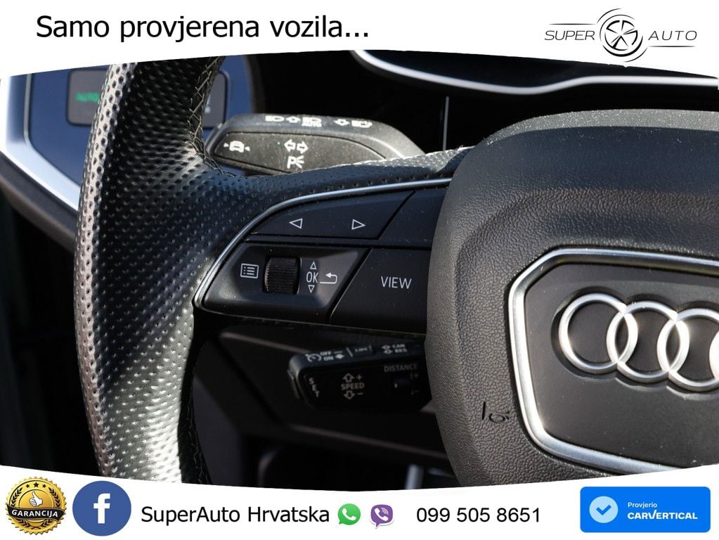 Audi Q3 Sportback 35 TFSI (150 KS) S tronic S line LED+GR SJED+ACC