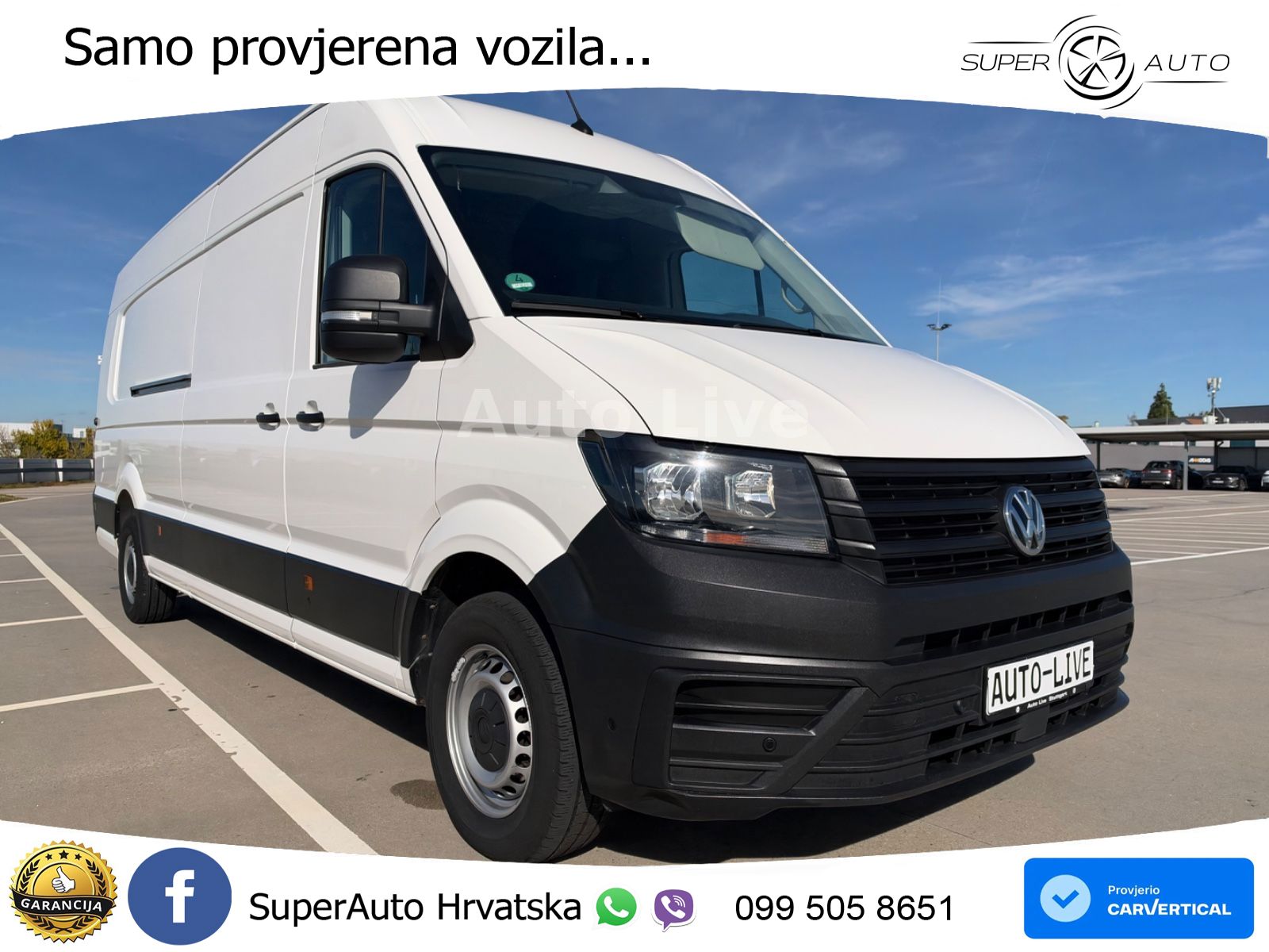 Volkswagen Crafter 35 TDI*XXL-ÜBERHANG*HOCH*KLIMA*STANDHEIZ 140 KS