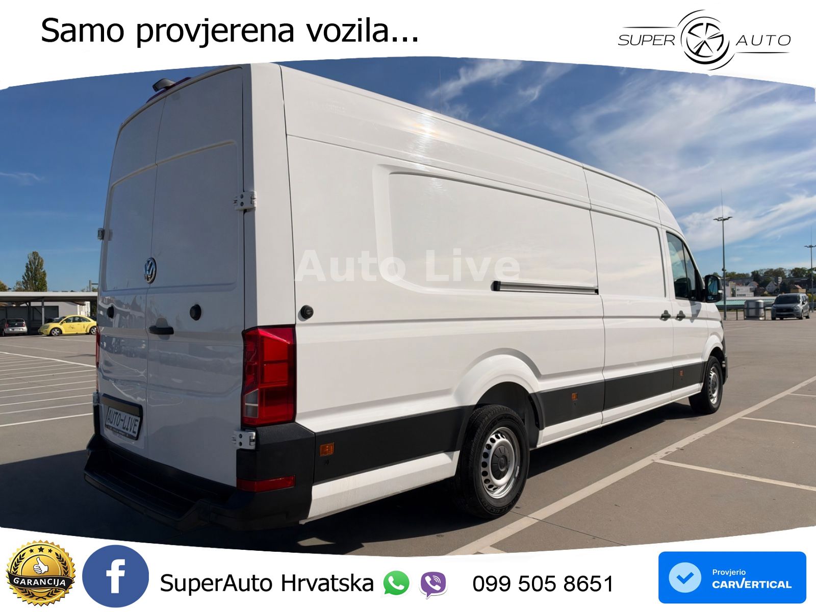 Volkswagen Crafter 35 TDI*XXL-ÜBERHANG*HOCH*KLIMA*STANDHEIZ 140 KS