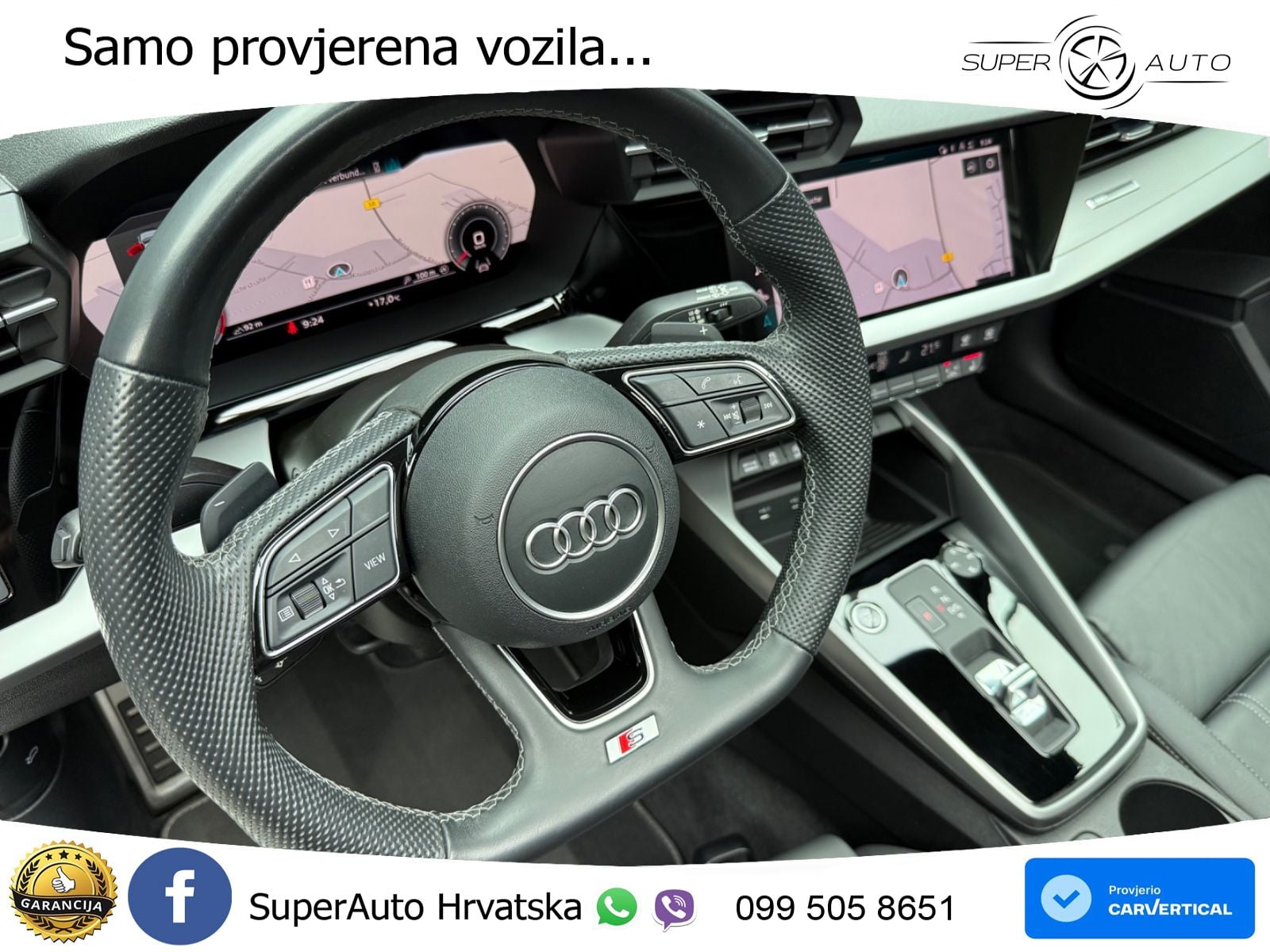 Audi A3 35 TFSI (150 KS) S tronic S line LED+GR SJED+ACC