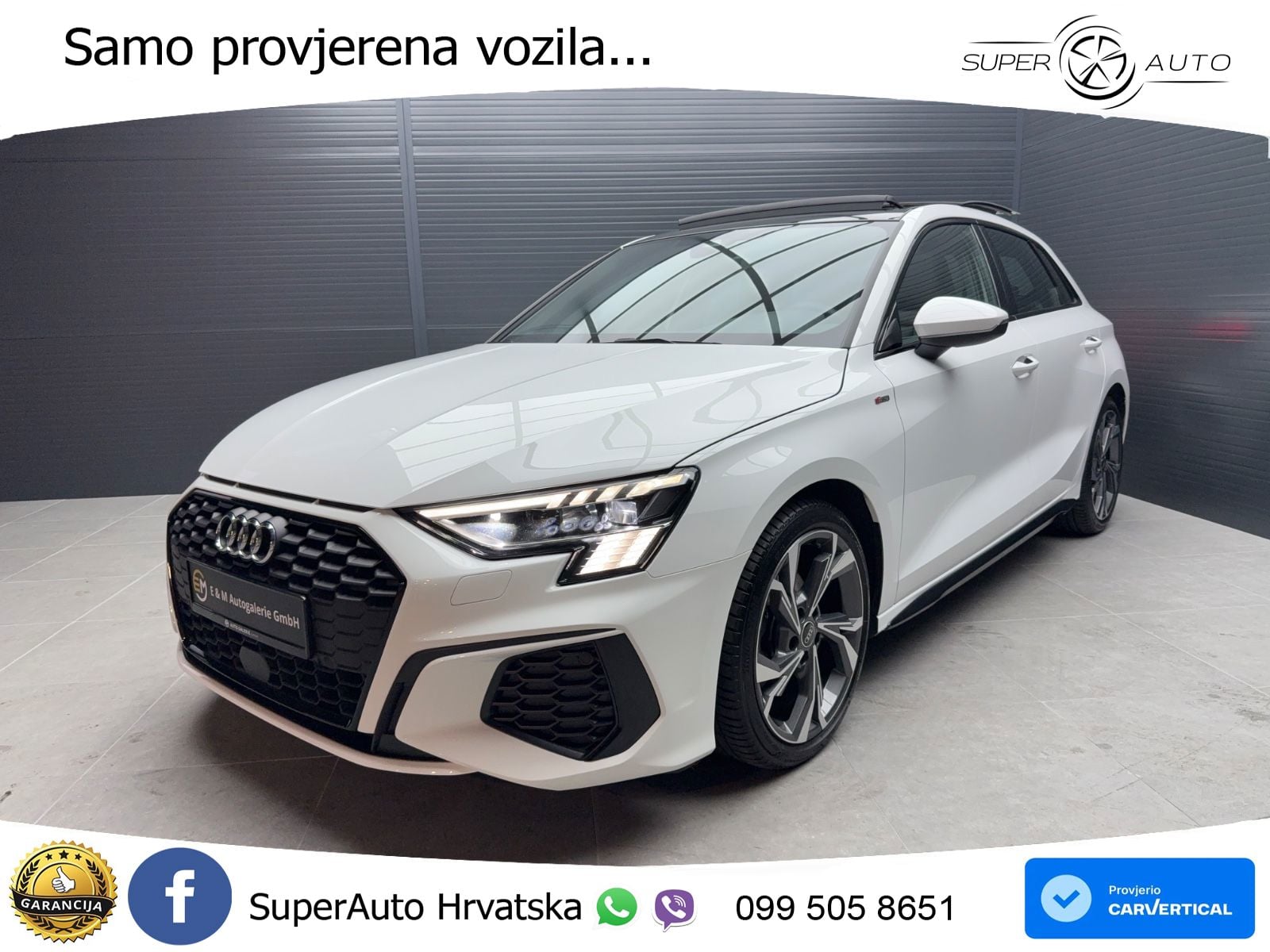 Audi A3 35 TFSI (150 KS) S tronic S line LED+GR SJED+ACC