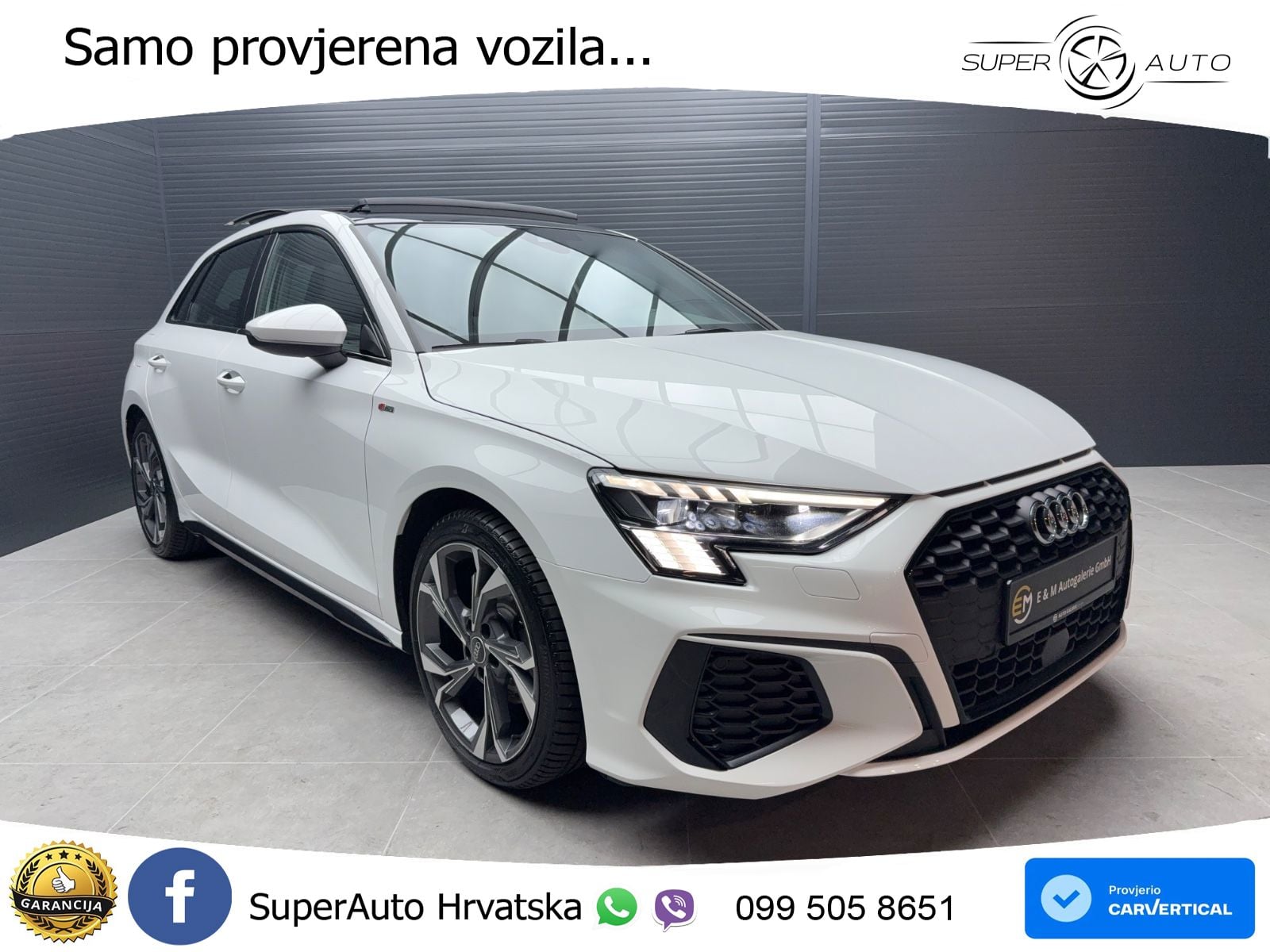 Audi A3 35 TFSI (150 KS) S tronic S line LED+GR SJED+ACC