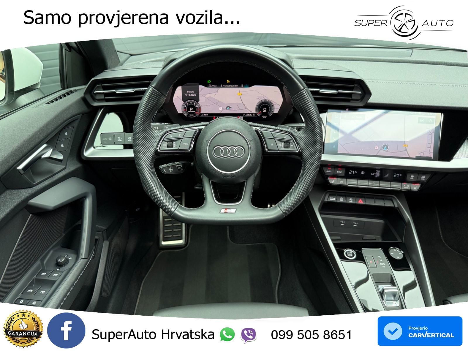 Audi A3 35 TFSI (150 KS) S tronic S line LED+GR SJED+ACC