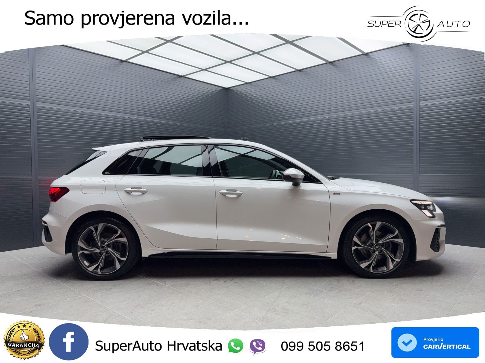 Audi A3 35 TFSI (150 KS) S tronic S line LED+GR SJED+ACC
