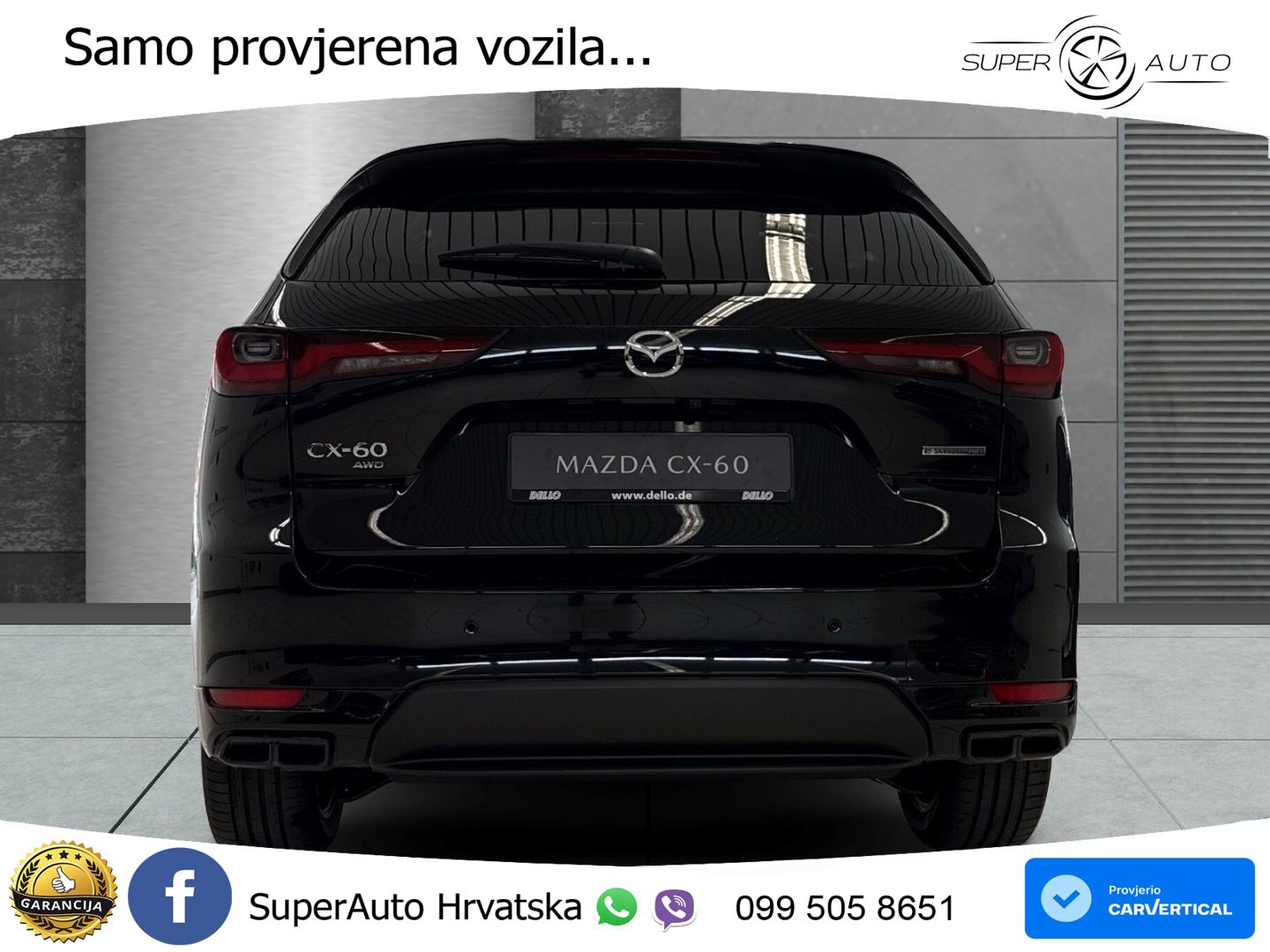 Mazda CX-60 2.5 e-Skyactiv (328 KS) AWD Automatic MATRIX+GR SJED+KAM