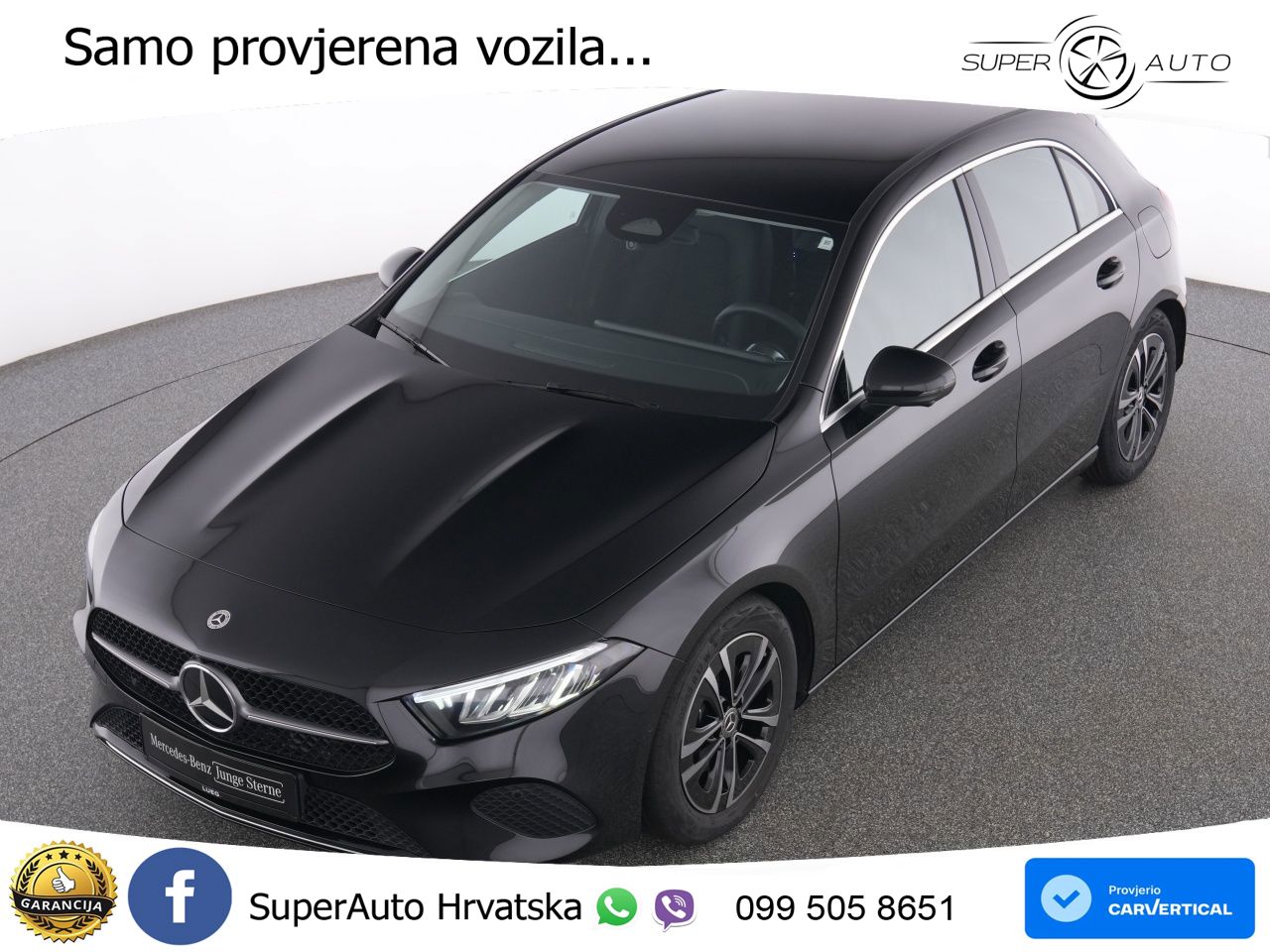 Mercedes-Benz A 200d 8G-DCT LED+GR SJED+ACC