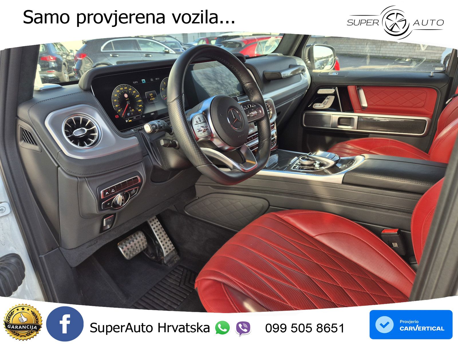 Mercedes G 500 Long V8 (422 KS) 4MATIC 9G-TRONIC AMG LED+GR SJED+ACC