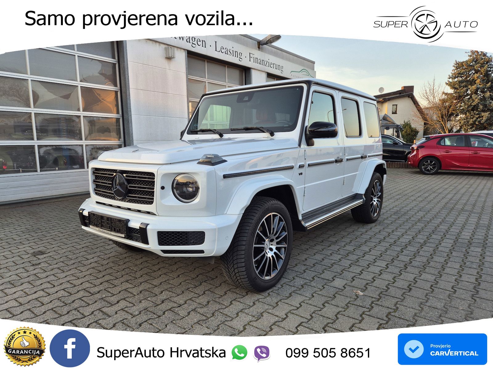 Mercedes G 500 Long V8 (422 KS) 4MATIC 9G-TRONIC AMG LED+GR SJED+ACC