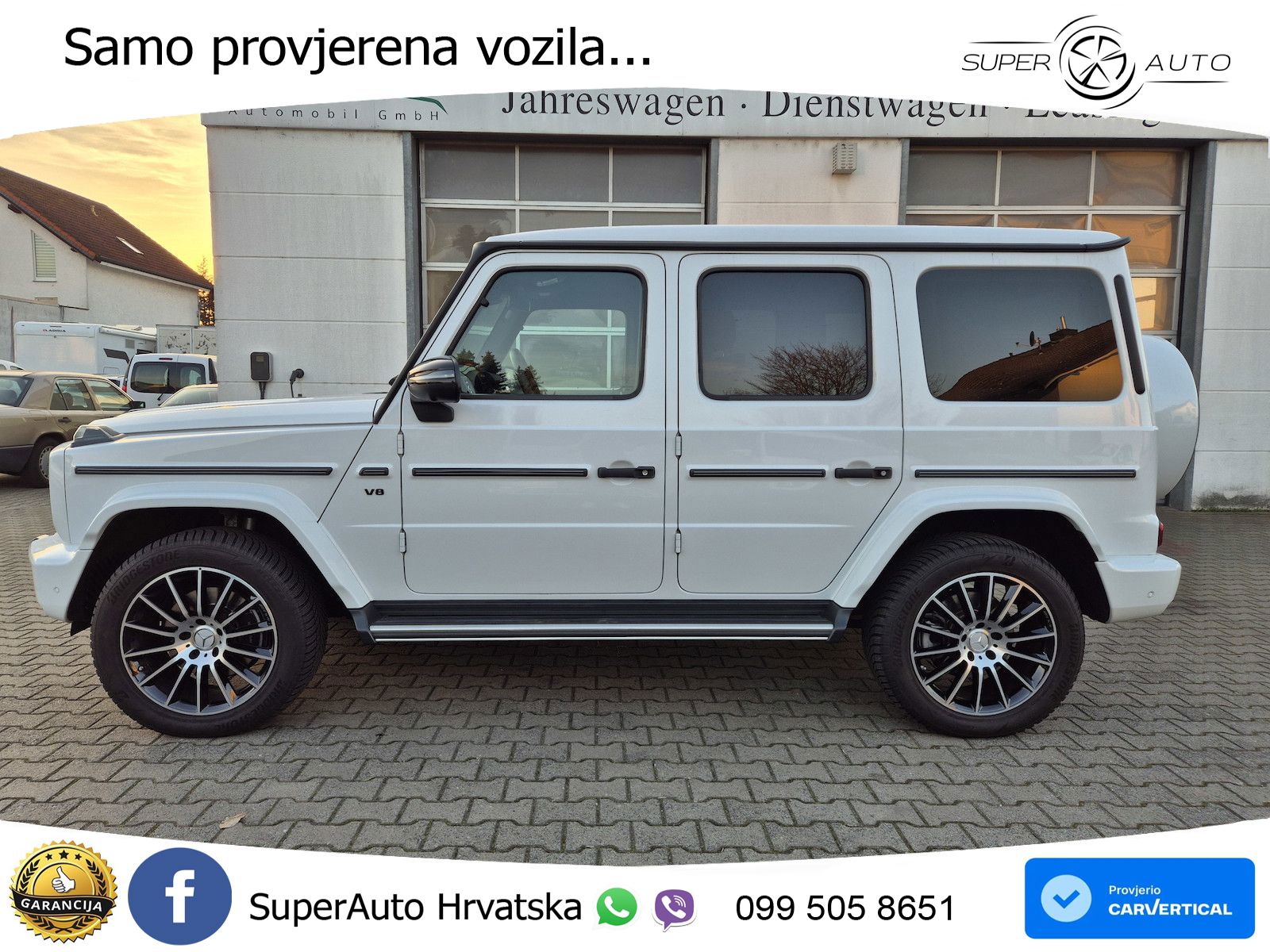 Mercedes G 500 Long V8 (422 KS) 4MATIC 9G-TRONIC AMG LED+GR SJED+ACC