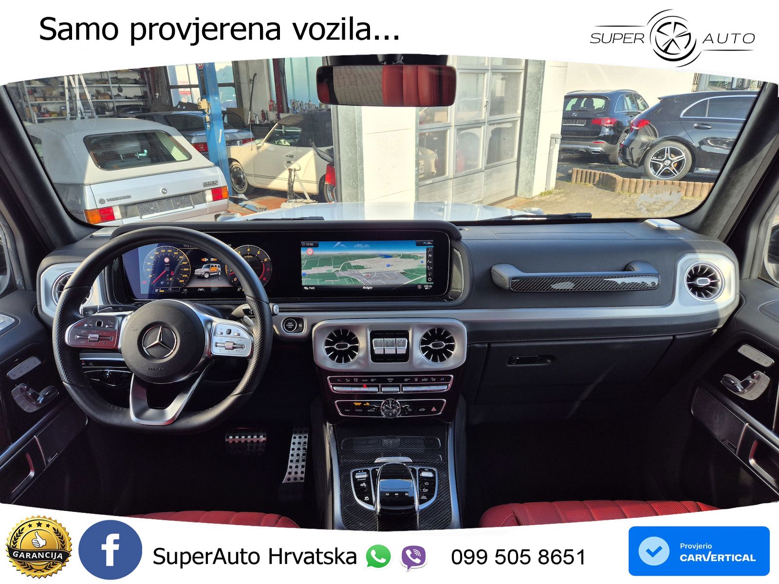 Mercedes G 500 Long V8 (422 KS) 4MATIC 9G-TRONIC AMG LED+GR SJED+ACC