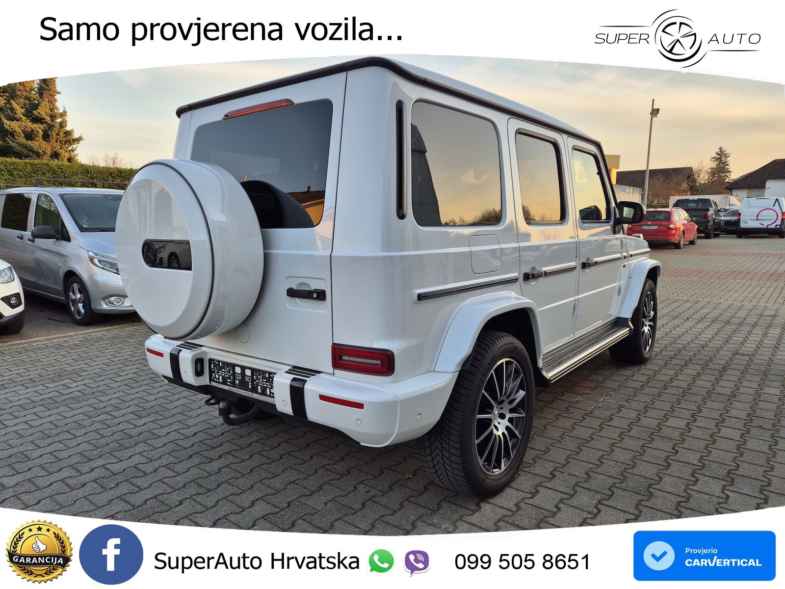 Mercedes G 500 Long V8 (422 KS) 4MATIC 9G-TRONIC AMG LED+GR SJED+ACC