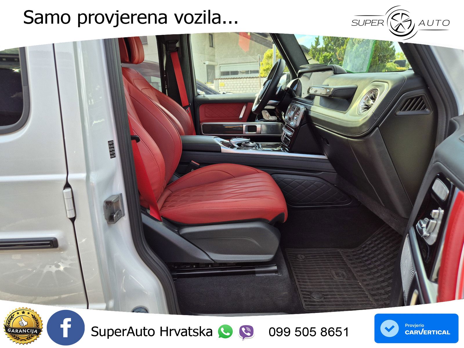 Mercedes G 500 Long V8 (422 KS) 4MATIC 9G-TRONIC AMG LED+GR SJED+ACC