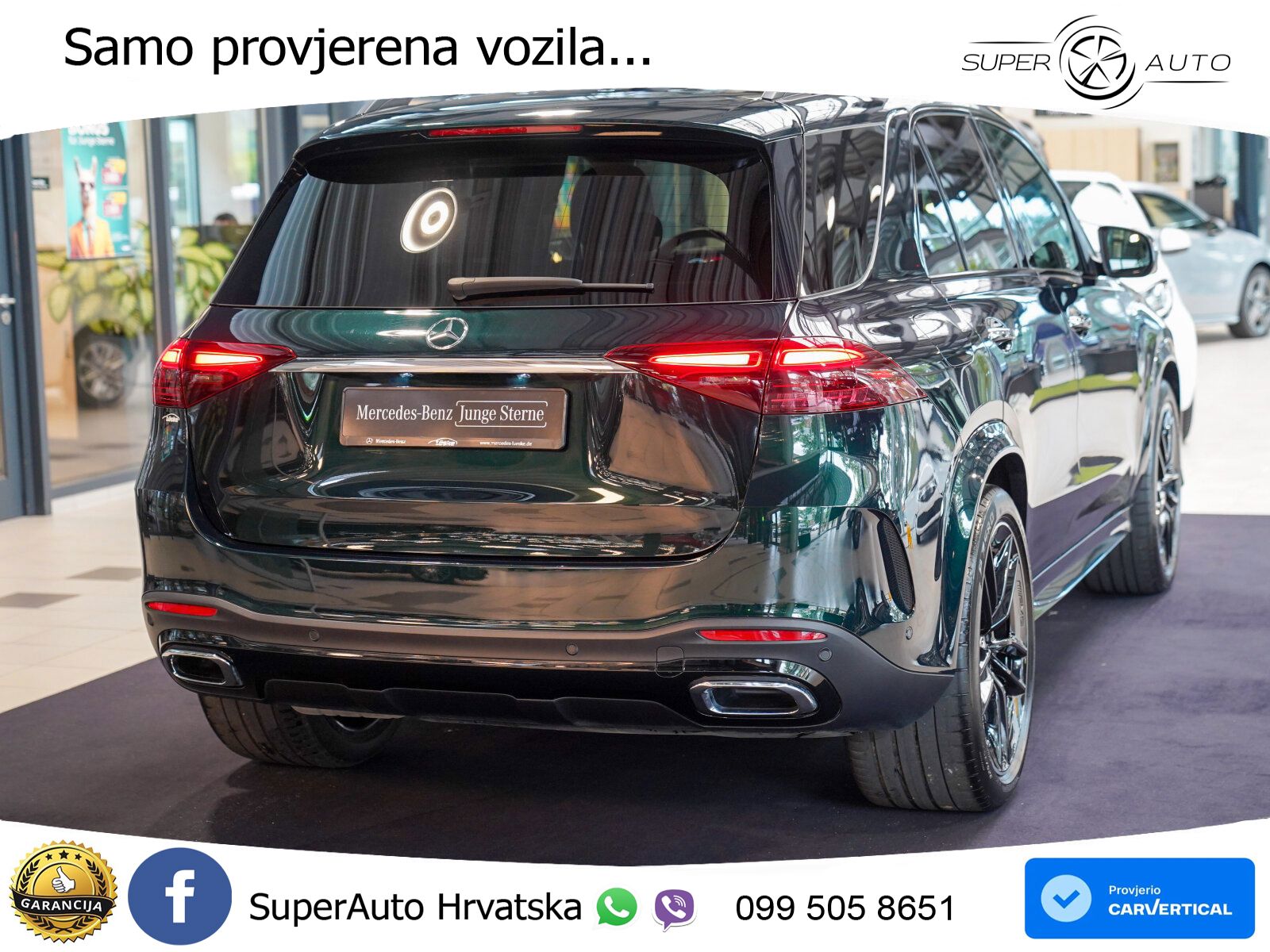 Mercedes GLE 450d (367 KS) EQ Boost 4MATIC 9G-TRONIC AMG ZRAČNI+ACC+GR SJED+KAM