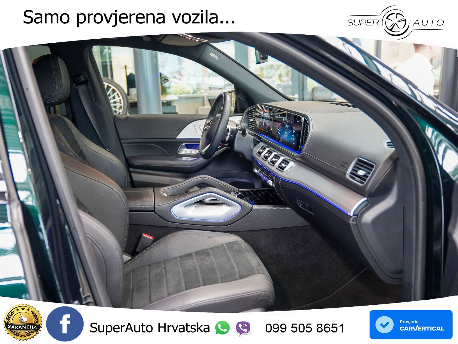 Mercedes GLE 450d (367 KS) EQ Boost 4MATIC 9G-TRONIC AMG ZRAČNI+ACC+GR SJED+KAM