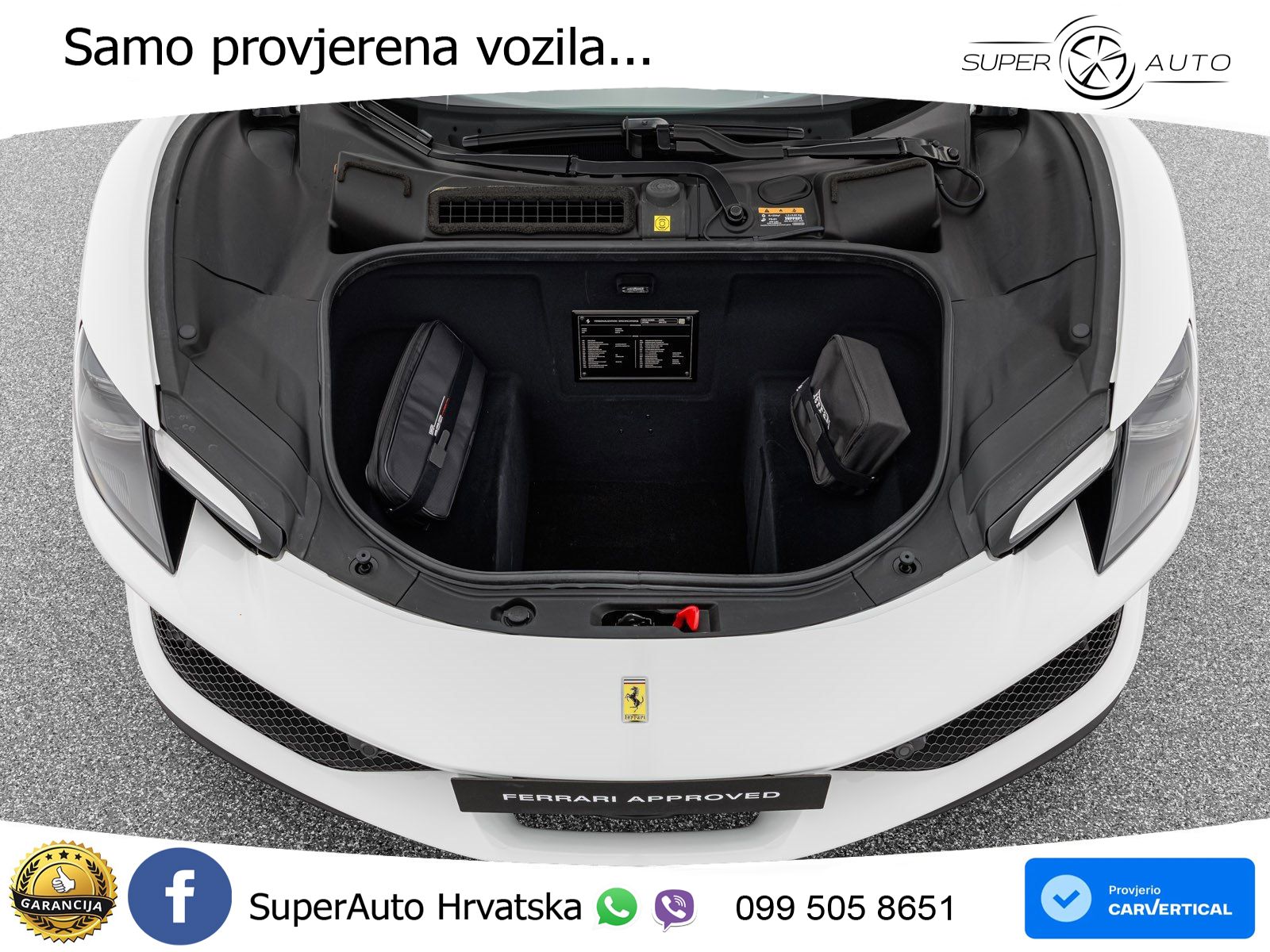 Ferrari 296 GTS 3.0 V6 (830 KS) F1 DCT LED+ACC