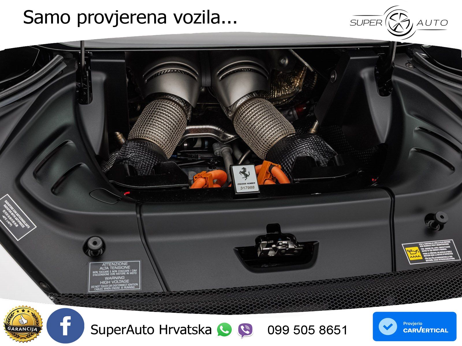 Ferrari 296 GTS 3.0 V6 (830 KS) F1 DCT LED+ACC